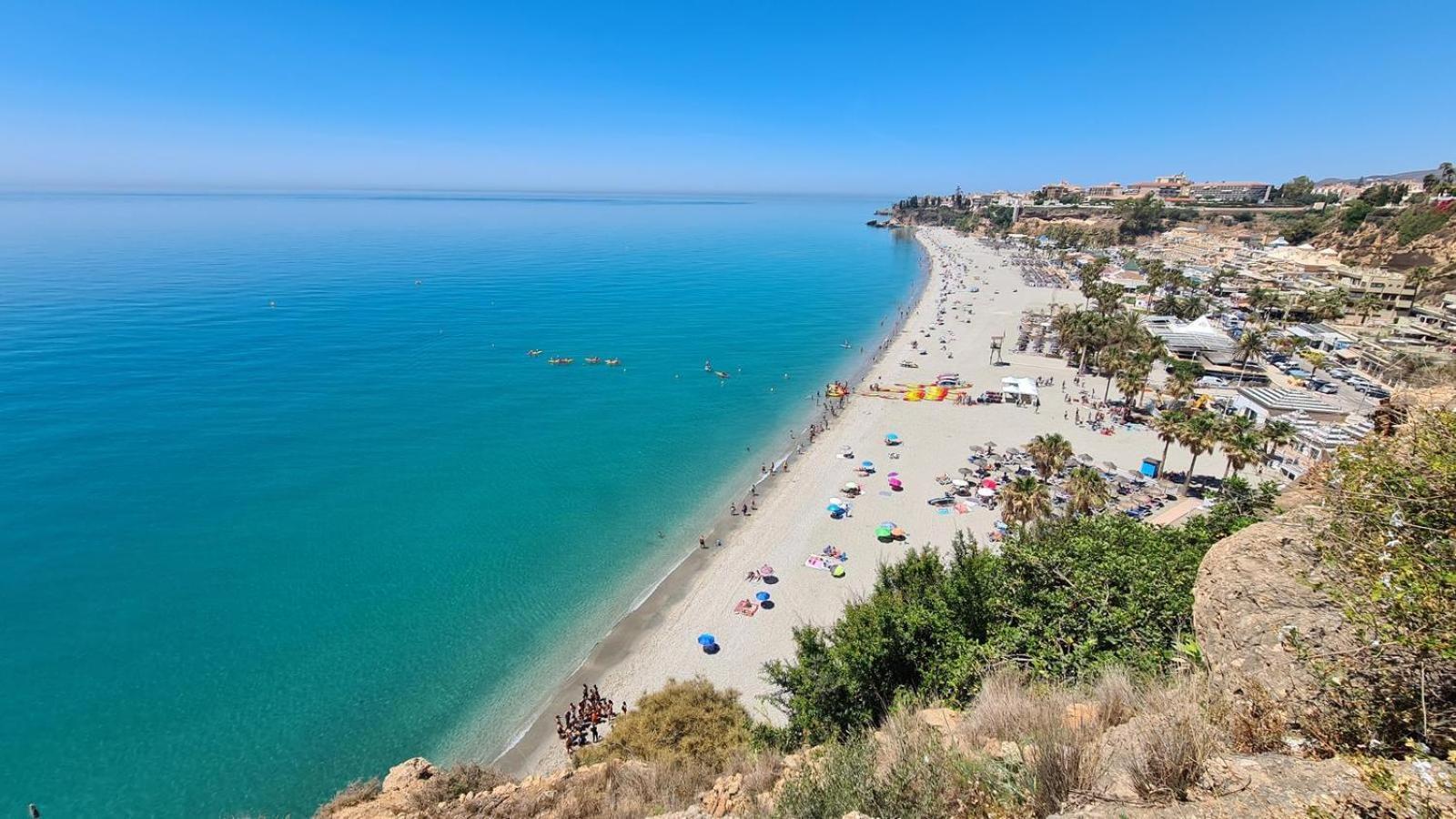 Apartament Burriana Beach Silhouse Nerja Extérieur photo